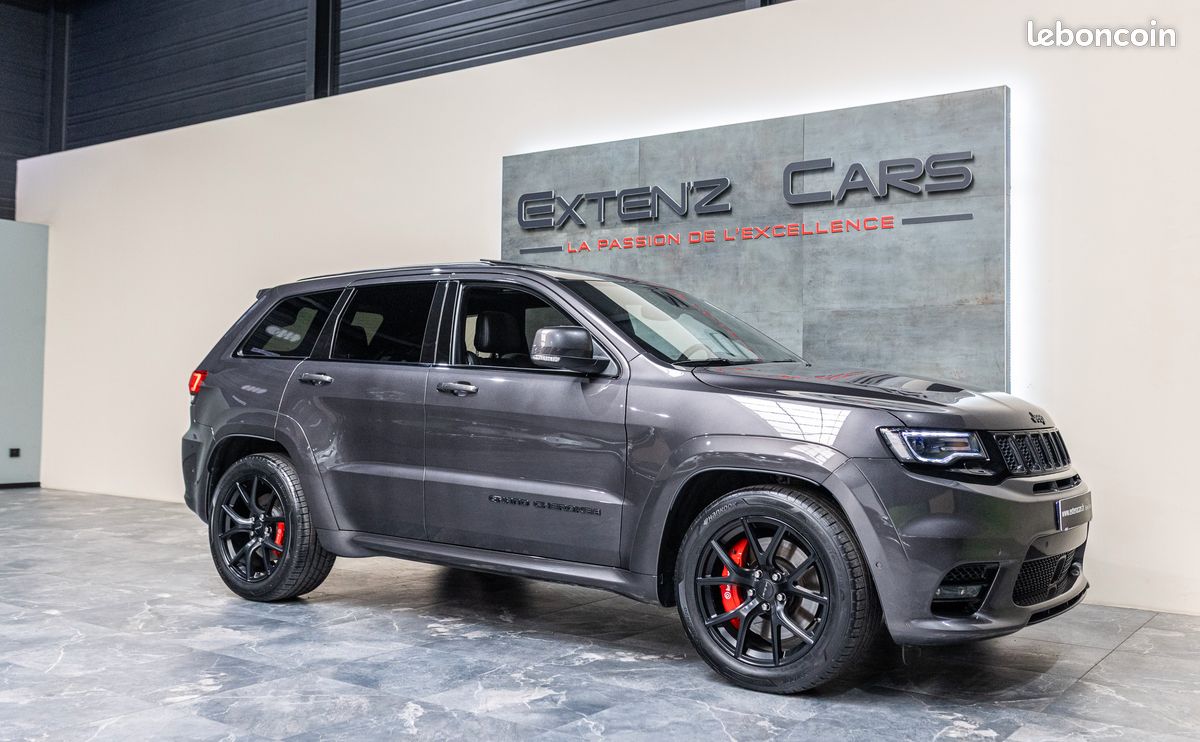 Jeep Grand Cherokee 6.4 V8 HEMI SRT 468CV - MALUS INCLUS - 1ère Main Avec 39.000 Kms - Etat Exceptionnel - Apple CarPlay - Garantie 12 Mois (image 5)