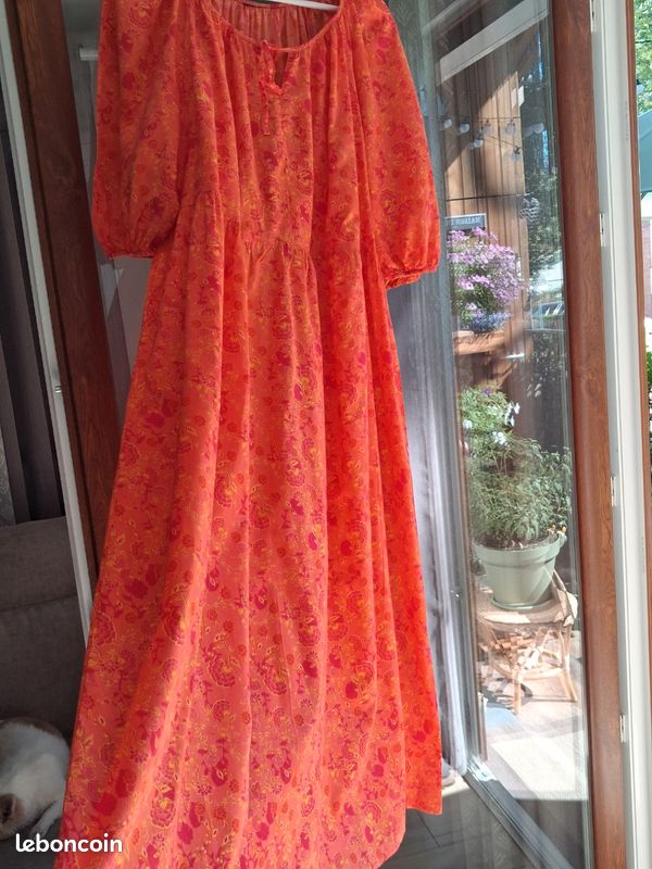 Jolie robe longue style Bohême, grande taille (image 16)