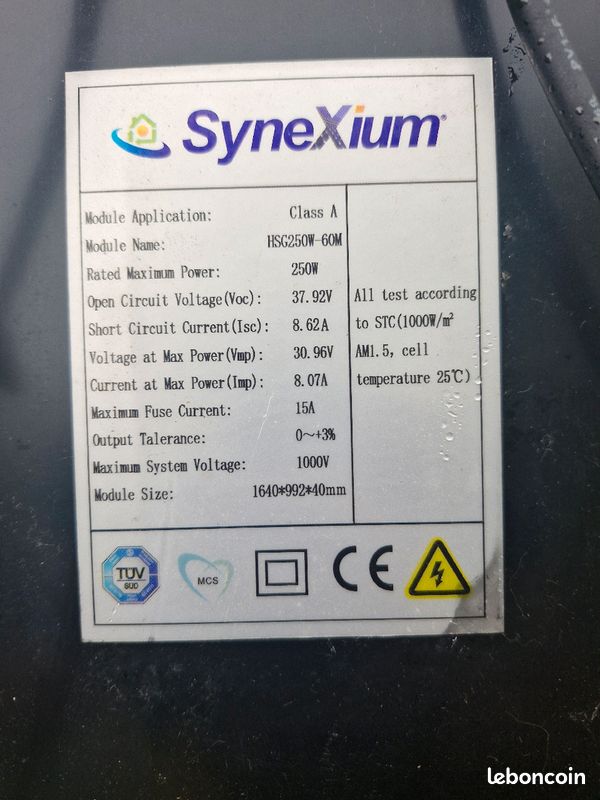 Panneaux solaire 250w (image 2)