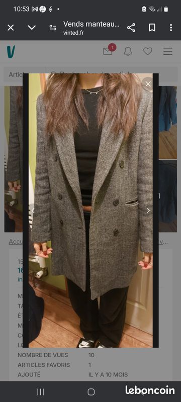 Manteau zara (image 1)