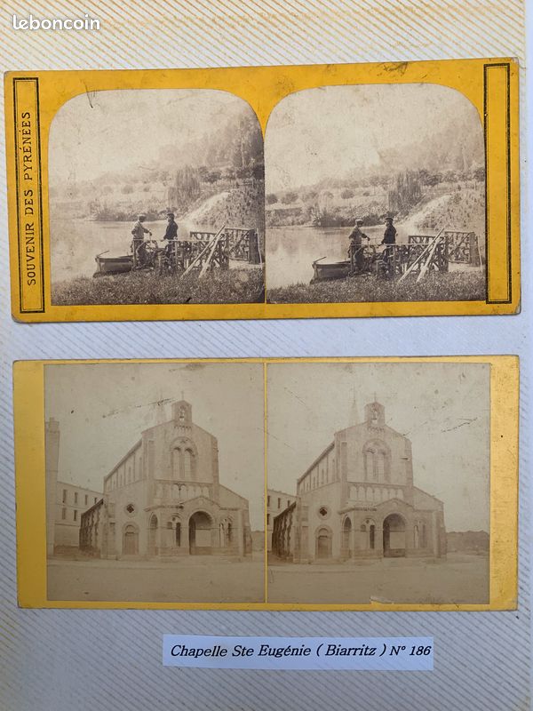 Photo Albuminée Ancienne - Vue Générale De Bessèges (1870) - Format 27x40 Cm - Original Signé