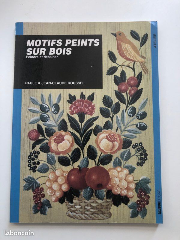 Motifs peints sur bois (image 1)