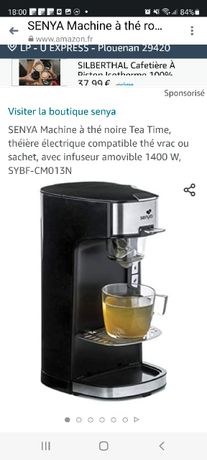 Senya infuseur à thé, compatible avec la machine à thé Tea Time