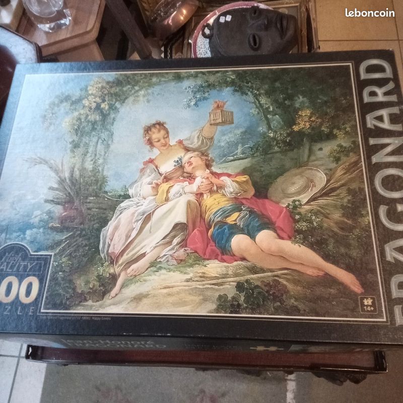 Puzzle 1000 pièces Fragonard (image 1)
