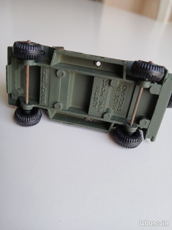 Dinky Toys Meccano – Austin Mini Moke Verte – 342 – Voiture Miniature Vintage
