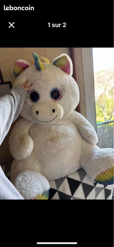 Nounours licorne (image 1)