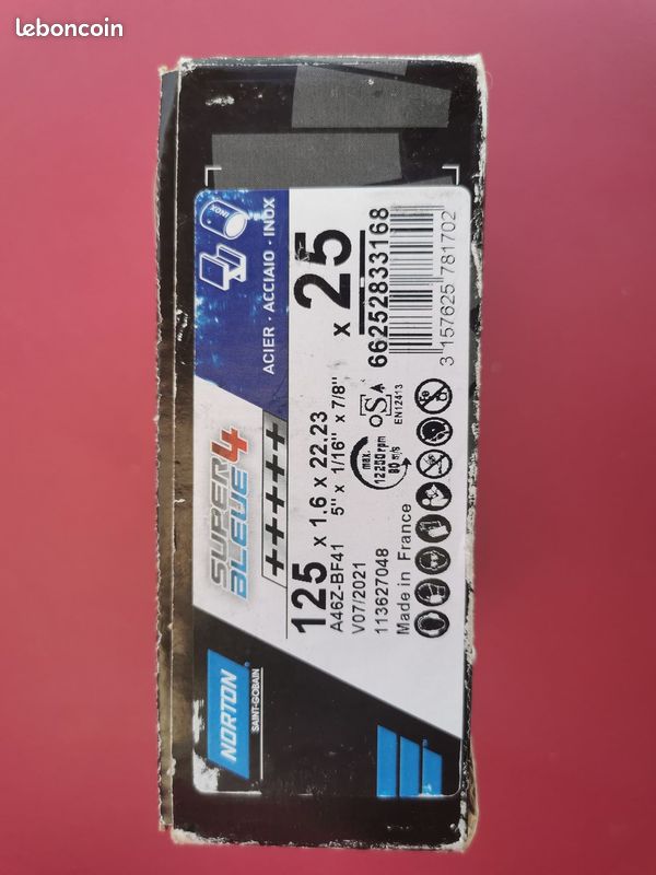 Disque a tronçonner norton (image 3)