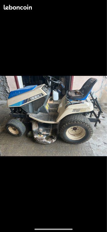 Tracteur tondeuse iseiki diesel (image 1)