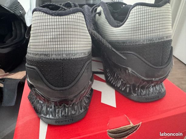 Chaussures d'haltérophilie Nike Romaleos pointure 45,5 d'occasion