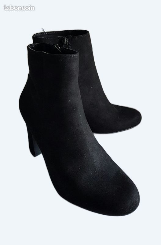Bottines femme noires (image 1)