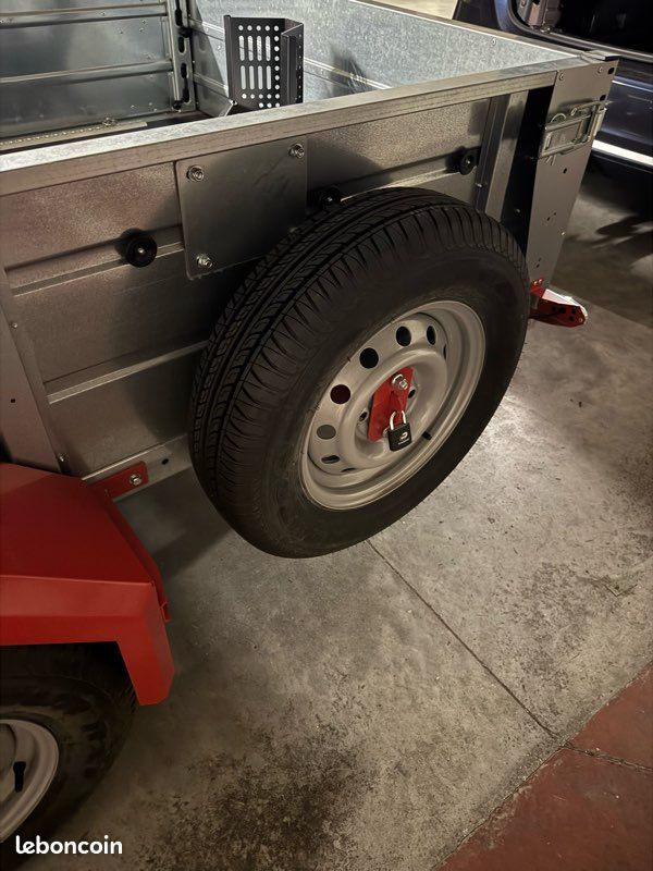 Remorque SUIVIT S600 basculante porte moto PTC 495 Kg / charge utile 265 Kg (image 11)