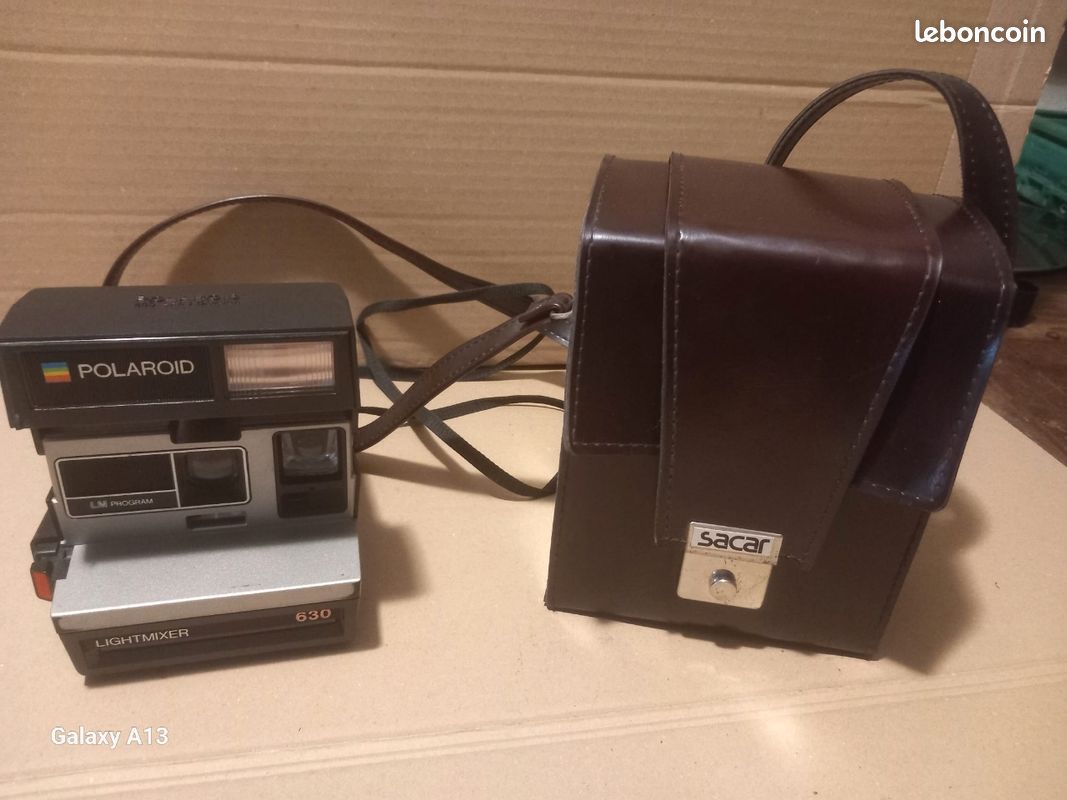 Appareil Photo Vintage Polaroid Lightmixer 630 – Avec Housse Et Papiers D'origine, Fonctionne