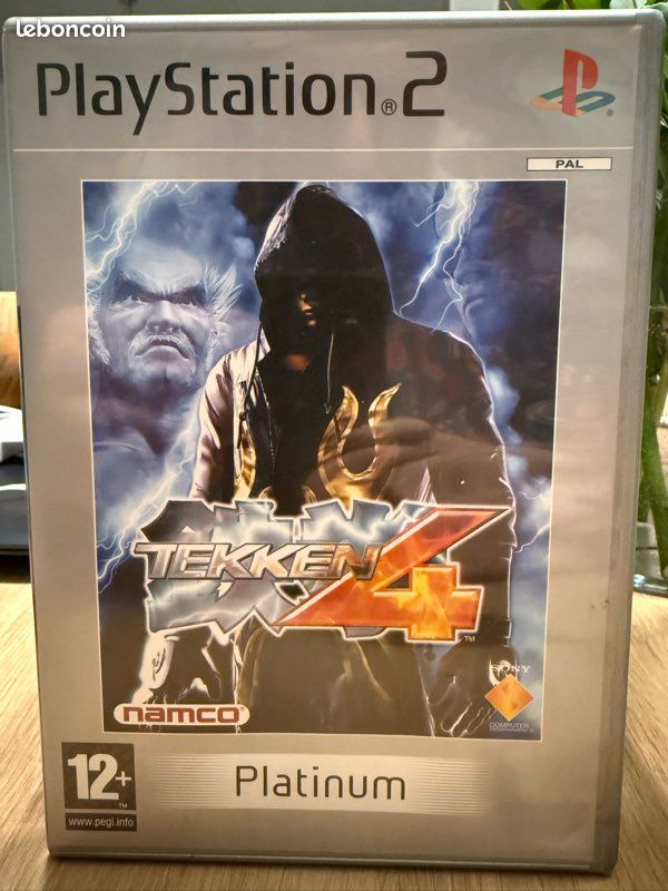 Jeu PS2 TEKKEN 4 - édition Platinum, PAL, En Très Bon état, Testé