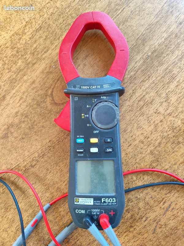 Chauvin Arnoux testeur multimètre professionnel modèle F603 (image 1)