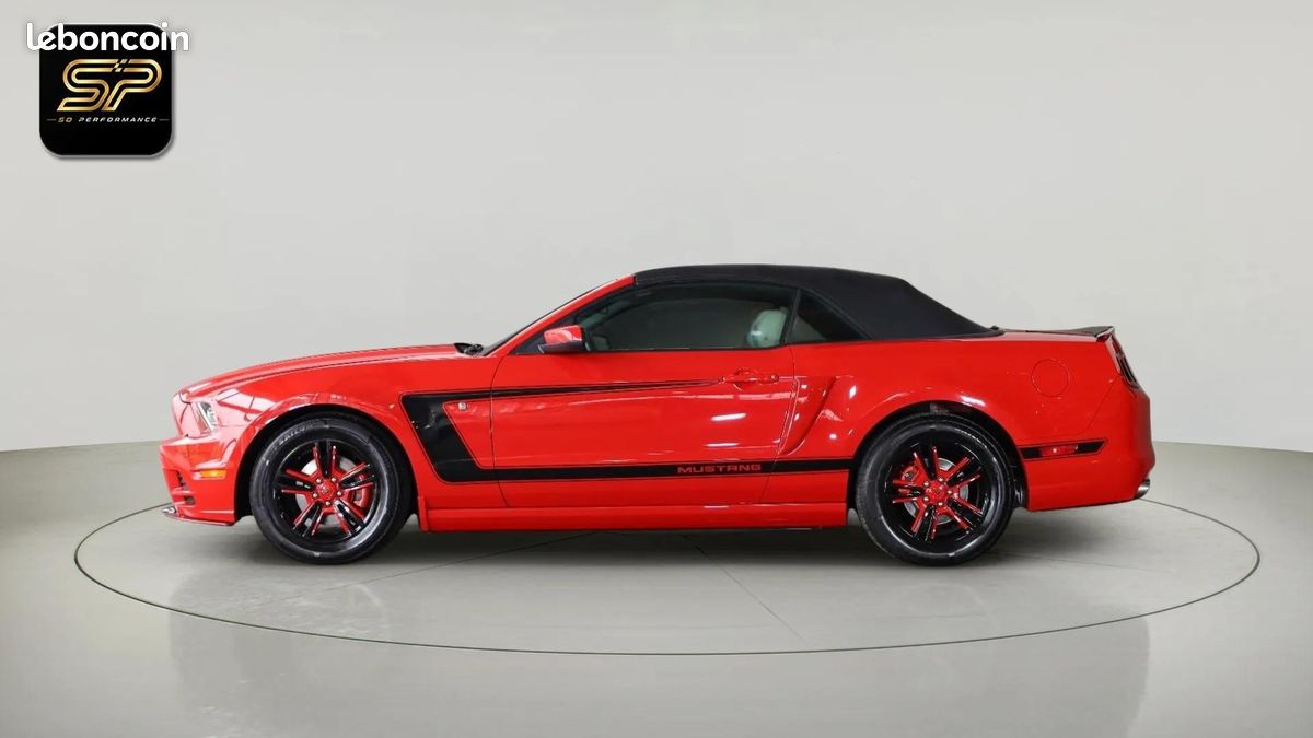 FORD Mustang V6 Cabriolet * 3.7 Ti-VCT * Bi-Xénon * Full Cuir Beige * 61 000 km (image 4)