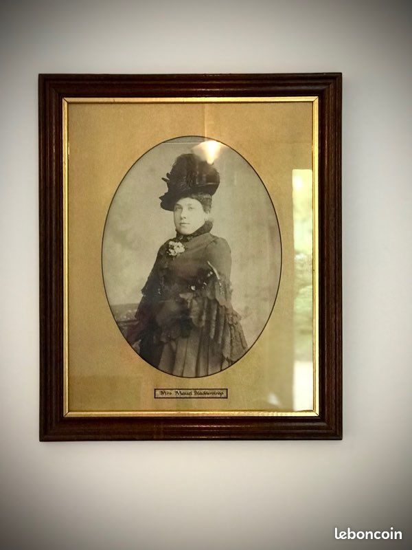Tableau vintage -Portrait victorien- Londres (image 3)