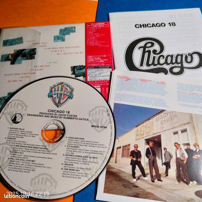 Chicago– Chicago 18 CD Warner Bros. Records ‎CD, Album, Reissue ...
