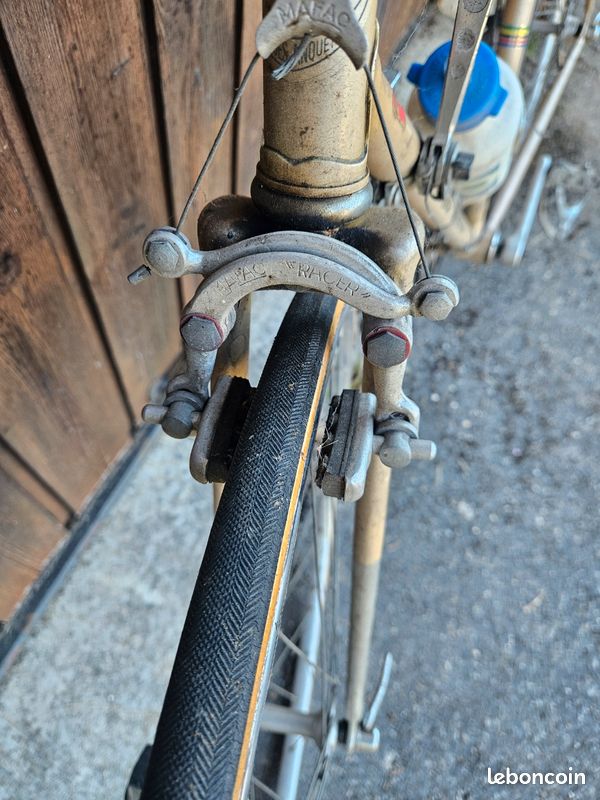 Vélo de course vintage Jacques Anquetil années 70 (image 4)