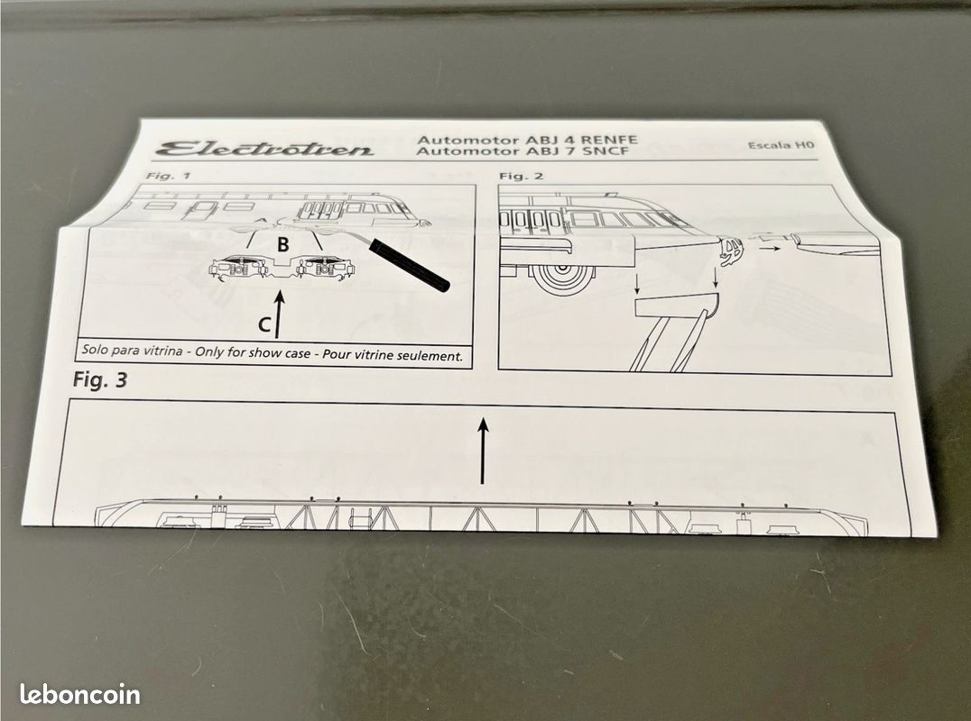 ELECTROTREN 2142 Automotor ABJ 7 de RENFE 9320, Modelismo Ferroviario