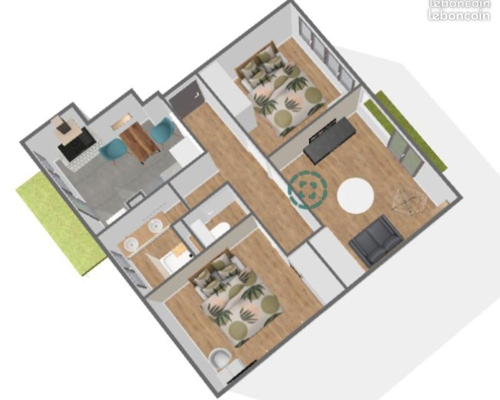 Appartement 3 pièces 51 m² · à Pau · 51 m² · 900 €/mois