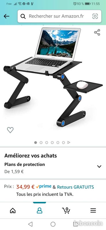 Tablette suport pc livre (image 6)