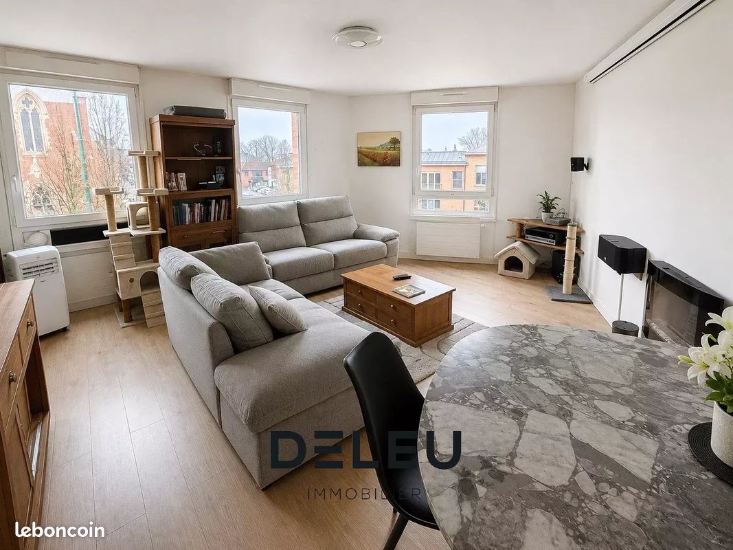 Appartement 2 pièces 54 m² · à Wasquehal · 54 m² · 170 000 €