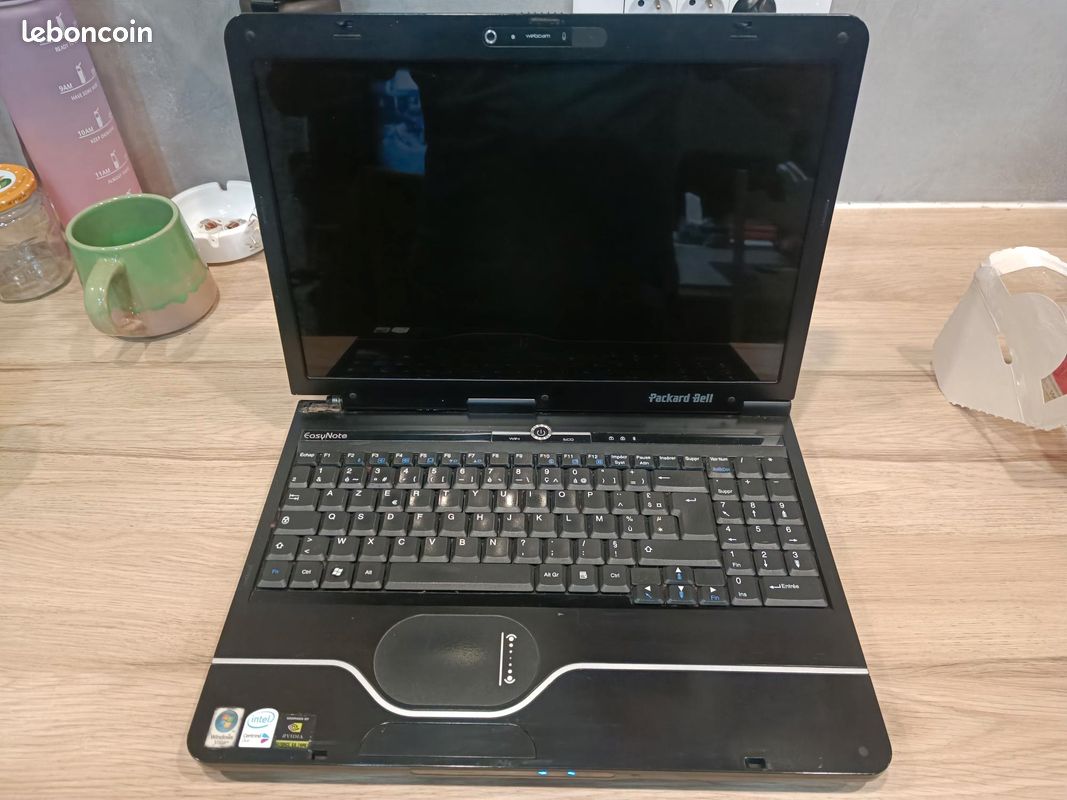Clavier AZERTY Français Neuf Pour Packard Bell EasyNote MINOS GP3 — Clavier Complet, Noir