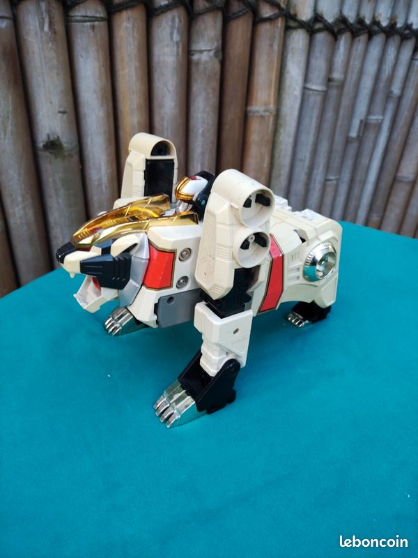 Robot bandai power ranger megazord tigre blanc (image 3)