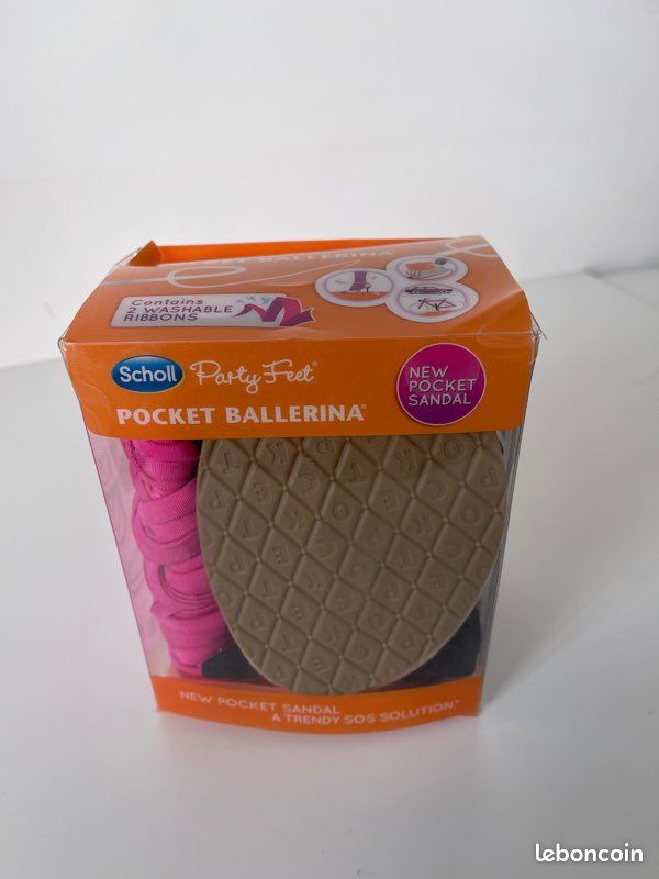 Pocket ballerina scholl taille 39/40 (image 1)