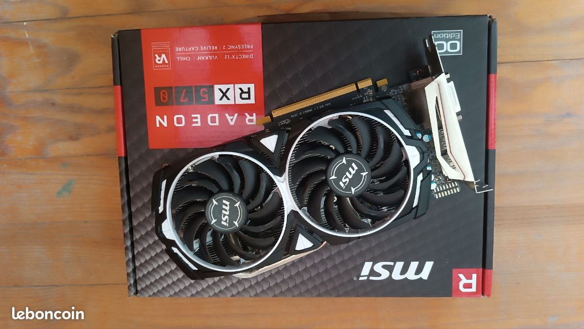 Specification Radeon RX 570 ARMOR 8G | MSI A