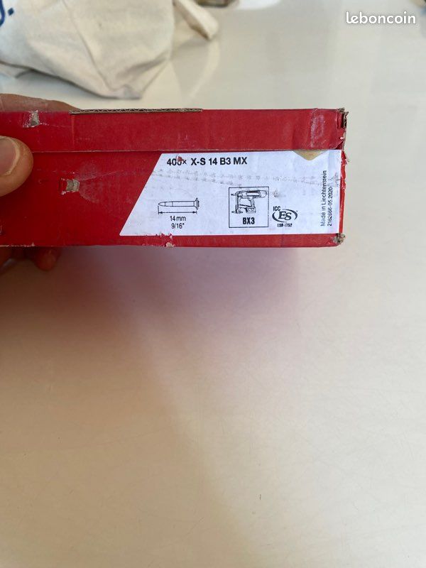 Clous hilti bx3 (image 1)