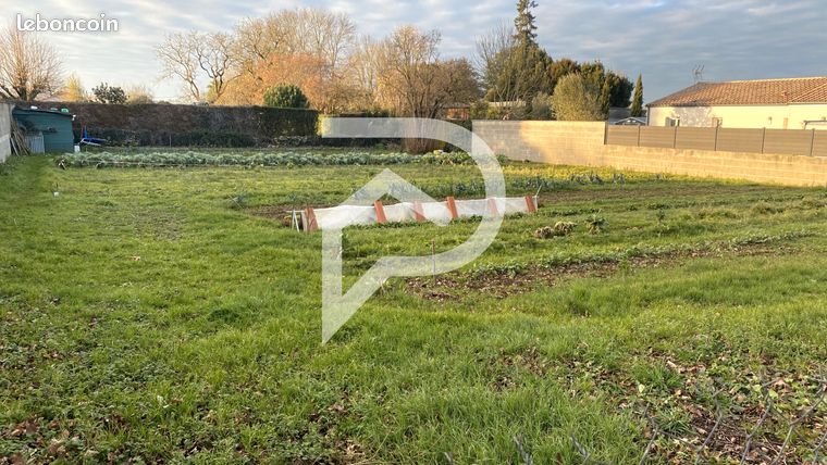 Terrain 975 m² CHAURAY