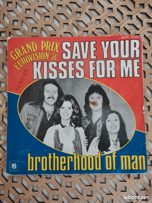 Vinyle 45 T Brotherwood of man Eurovision 1976 (image 1)