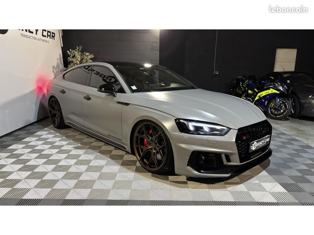 AUDI RS5 SPORTBACK Quattro 2.9 V6 TFSI Tiptronic - PPF MAT - RESSORTS COURTS (image 2)