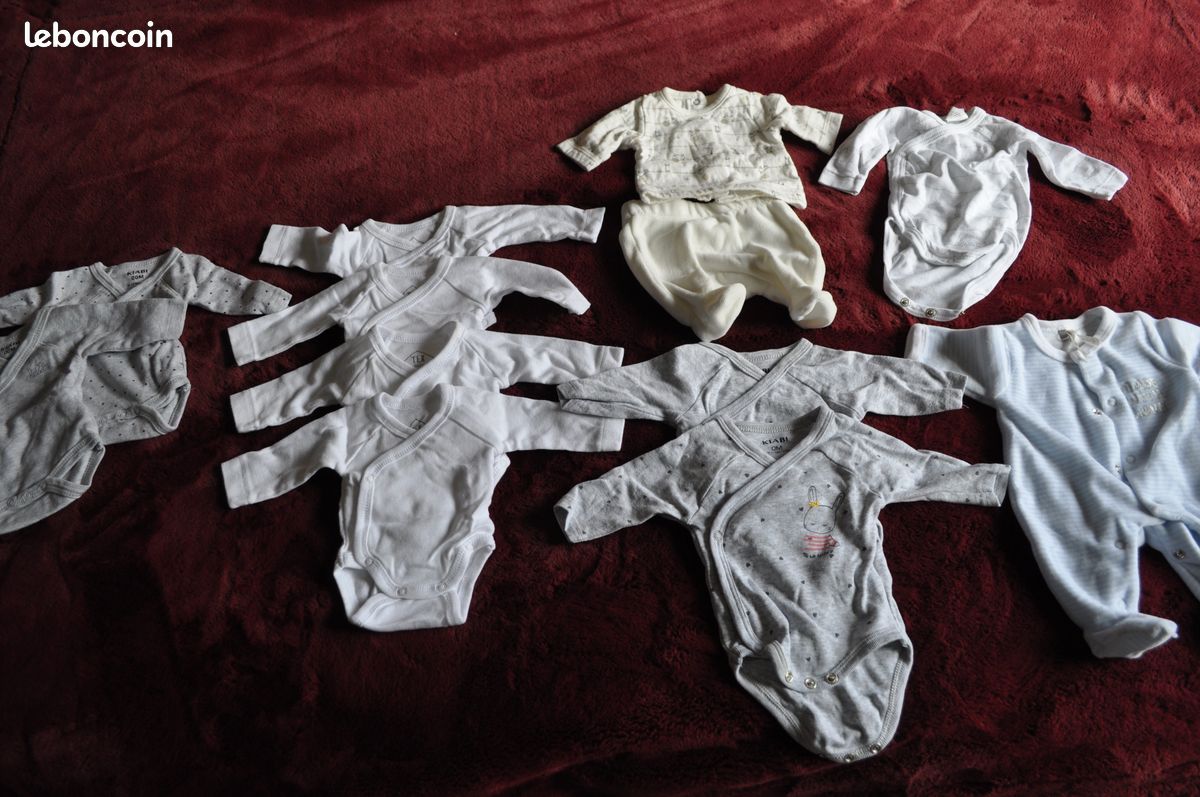 Lot Bodies/Pyjamas 0 mois (image 3)
