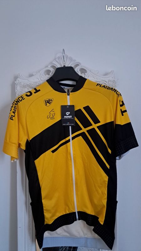 MAILLOT CYCLISTE VELO NORET PRESQU'ILE CASTINE COTES D'ARMOR TAILLE M/3 BE