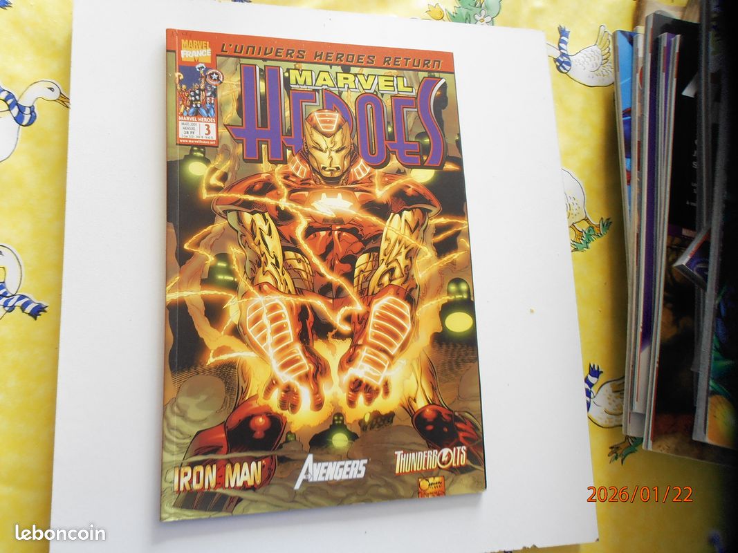 Lot de 2 Marvel Heroes nos 3 et 8 (image 1)