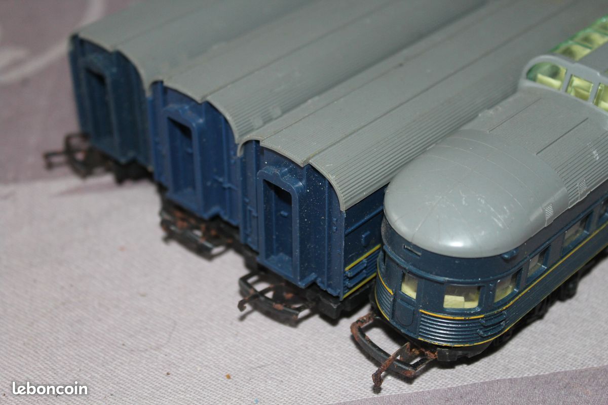 Train Mecano Triang rame transcontinental 5 éléments (image 7)