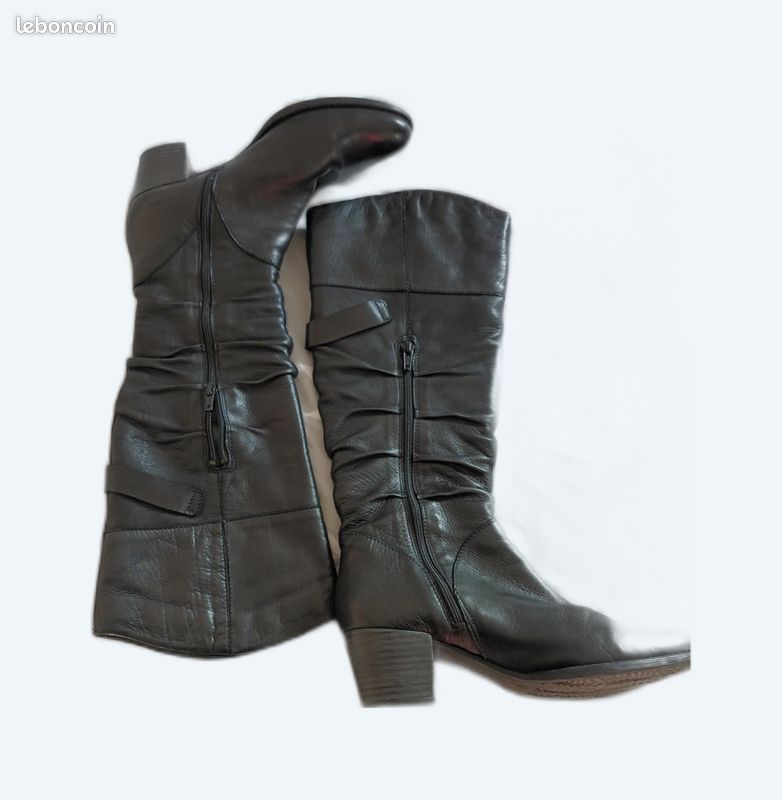 Bottes cuir (image 1)