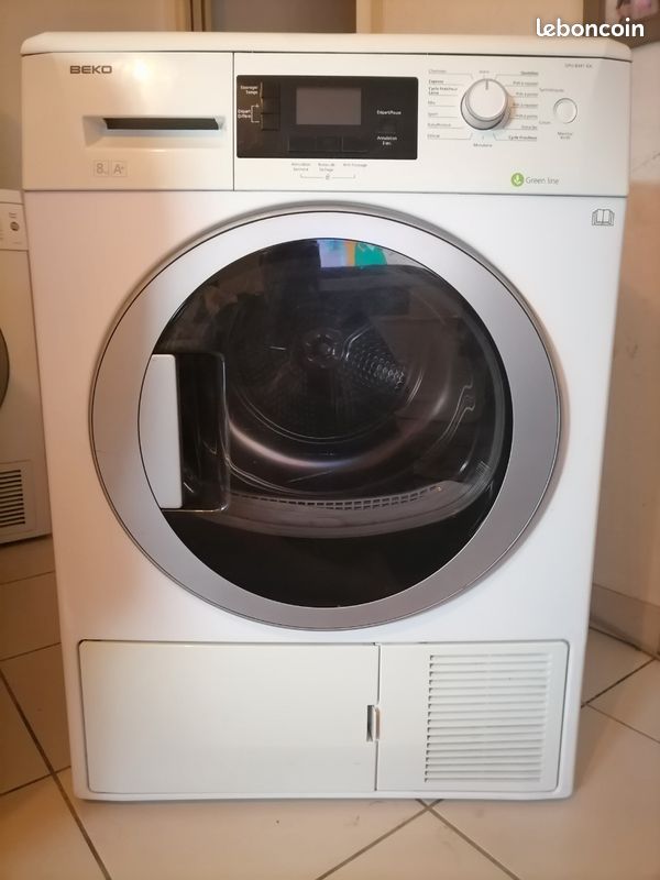 Seche Linge Pompe A Chaleur Beko Dh8512ca0w