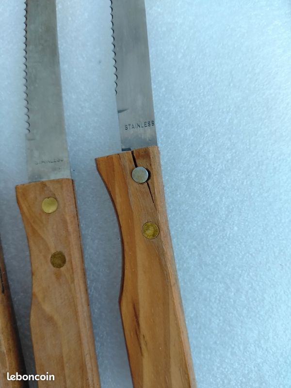 Bloc de 6 couteaux à steaks Stainless (image 5)