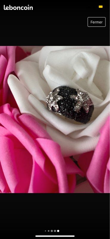Bague Neuve fantaisie diamètre 1,5 cm (image 5)