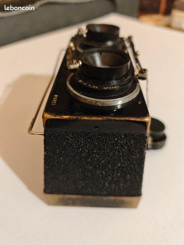 Appareil Photo Stéréoscopique à Abattant - Format 13x18 Cm - Vers 1890