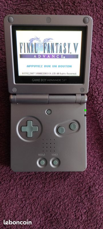 Game boy advance SP AGS 101 Rose EUR 100% Originale Consoles