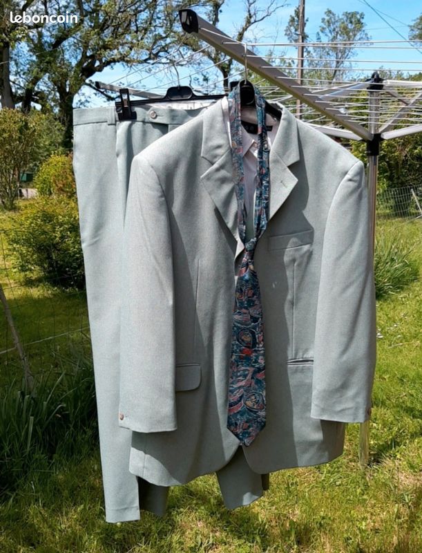 Tenue Complète Homme : Costume WEIL 1868 + Chemise + Cravate au choix (image 1)
