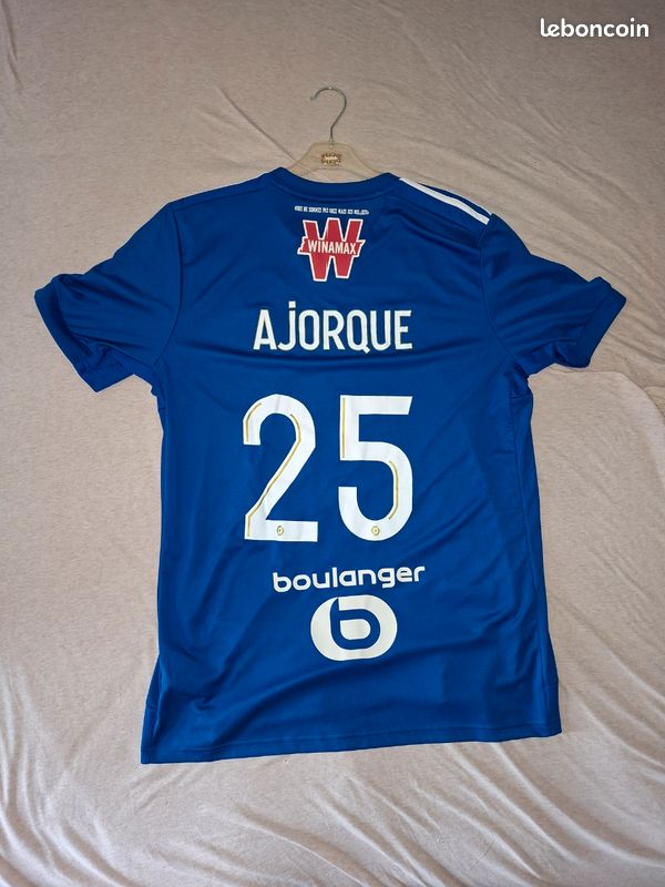 Maillot Strasbourg 2020-2021 Domicile N°25 AJORQUE 🇷🇪 (image 1)