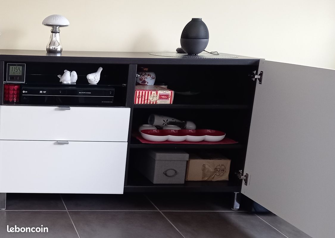 MEUBLE TV et TABLE BASSE IKEA (image 2)