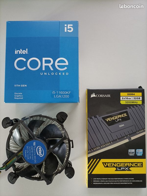 Lot Carte Mère + Processeur i5 + RAM Corsair Vengeance (image 4)