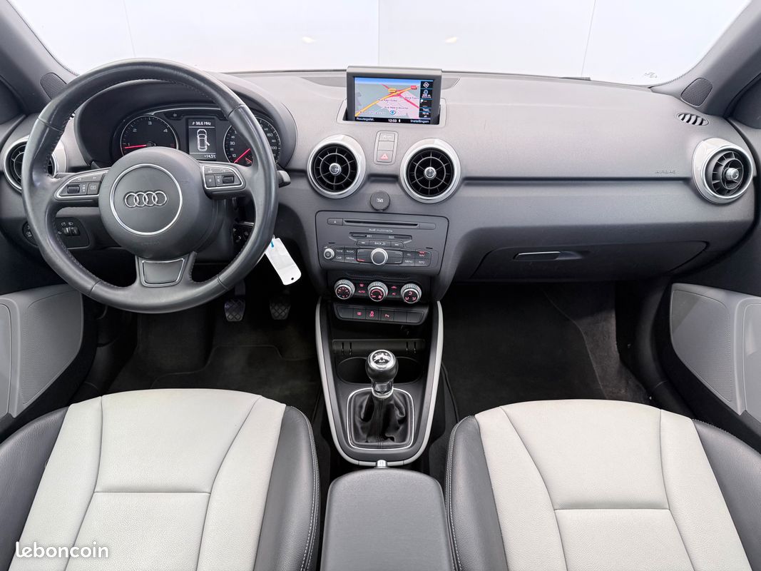 Audi A1 sportback 1.6 tdi 105 ambition 06/2012 84.420 kms Première main (image 3)