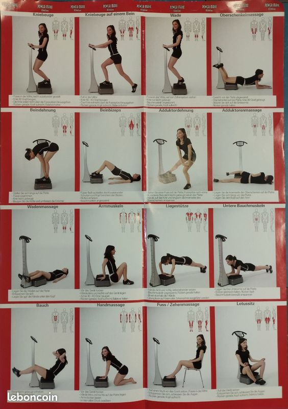 Plateforme de musculation vibrante Power Maxx (image 3)